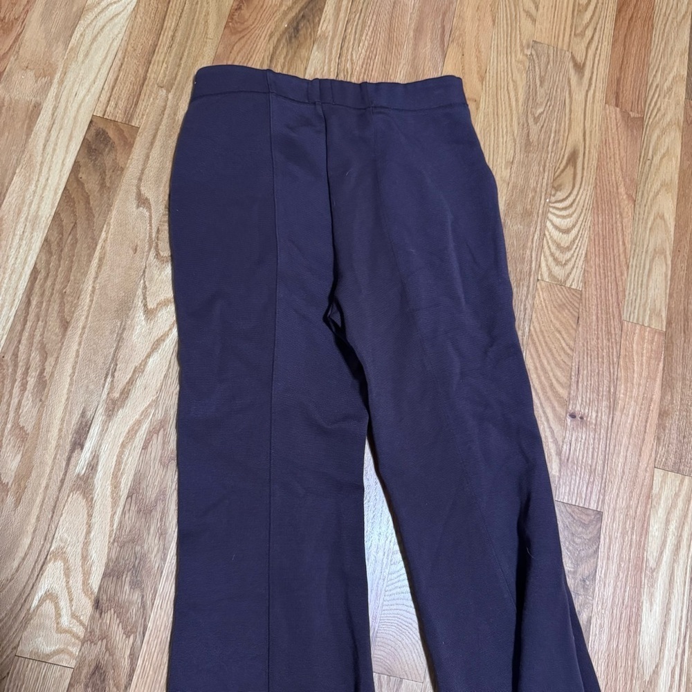 Anthropologie Maeve Flare ribbed brown pants - Picture 4 of 4